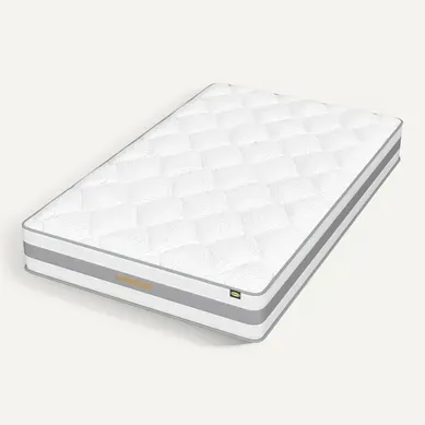 Matelas à Ressorts 180x200cm, 25cm Épaisseur, Matelas 7 Zones