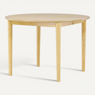Table De Repas Ronde  Ø110 Cm Extensible Gilda