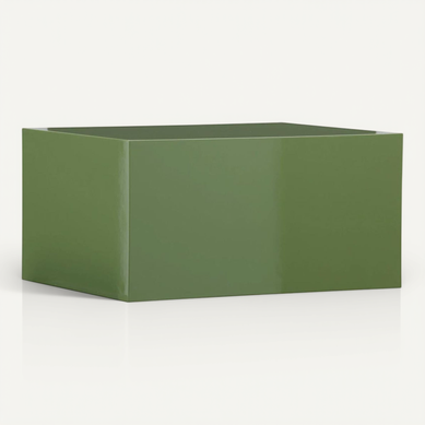 Table Basse Design "york" 80cm Vert Foncé