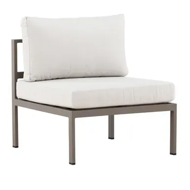 Module Canapé De Jardin "copacabana" 74cm Marron Module Canapé De Jardin "copacabana" 74cm Marron
