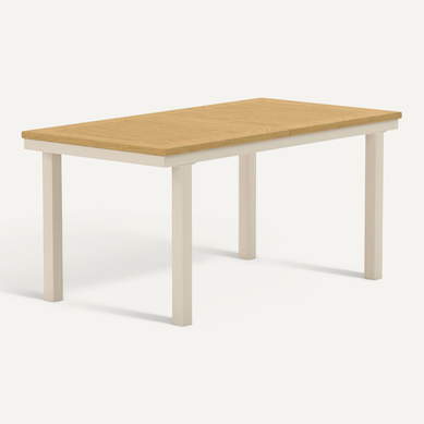 Table De Jardin Extensible "panama" 160-240cm Naturel et Beige