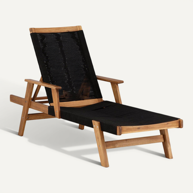 Chaise Longue En Bois "little John" 115cm Naturel Chaise Longue En Bois "little John" 115cm Naturel