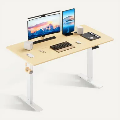 Bureau Assis Debout 80 X 160 Cm, Fonction Mémoire Et Anti-collision,bureau Réglable 70-117cm Bureau Assis Debout 80 X 160 Cm, Fonction Mémoire Et Anti-collision,bureau Réglable 70-117cm