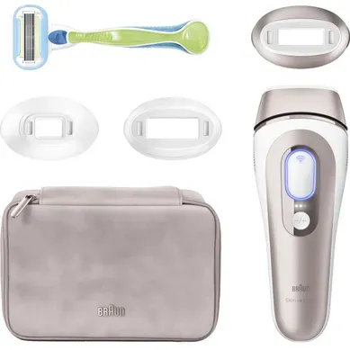 Epilateur à Lumiere Pulsée - Ipl Pl7253 - 240 V - 400 000 Flashs - Or Rose / Blanc Epilateur à Lumiere Pulsée - Ipl Pl7253 - 240 V - 400 000 Flashs - Or Rose / Blanc