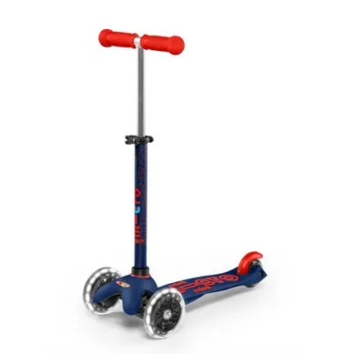 Trottinette Mini Deluxe LED - Bleu Marine Trottinette Mini Deluxe LED - Bleu Marine