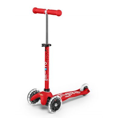 Trottinette Mini Deluxe LED - Rouge Trottinette Mini Deluxe LED - Rouge
