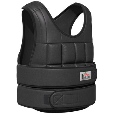 Gilet Lesté Ajustable 30 kg Avec 35 Poches, Entraînement Force, Oxford Métal Noir 60x50 cm Gilet Lesté Ajustable 30 kg Avec 35 Poches, Entraînement Force, Oxford Métal Noir 60x50 cm
