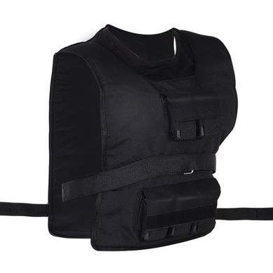 Gilet De Musculation Réglable 20 Kg En Oxford, Pour Fitness Et Entraînement, Noir 36x52 Cm Gilet De Musculation Réglable 20 Kg En Oxford, Pour Fitness Et Entraînement, Noir 36x52 Cm