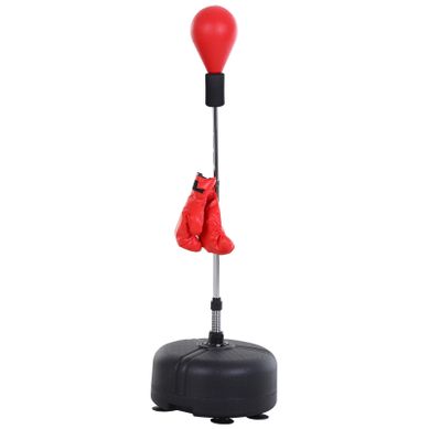 Punching-ball Sur Pied Réglable 136-154 Cm Avec Gants Pour Adolescents Et Adultes Punching-ball Sur Pied Réglable 136-154 Cm Avec Gants Pour Adolescents Et Adultes