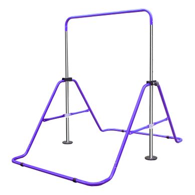 Barre De Gymnastique Enfant Réglable Et Pliable Pour Entraînement à Domicile Violet Barre De Gymnastique Enfant Réglable Et Pliable Pour Entraînement à Domicile Violet