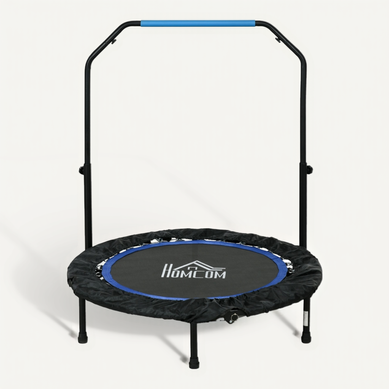 Trampoline Fitness Pliable D.102 Cm Avec Poignée Réglable, Intérieur Et Extérieur, Jusqu’à 100 Kg Trampoline Fitness Pliable D.102 Cm Avec Poignée Réglable, Intérieur Et Extérieur, Jusqu’à 100 Kg