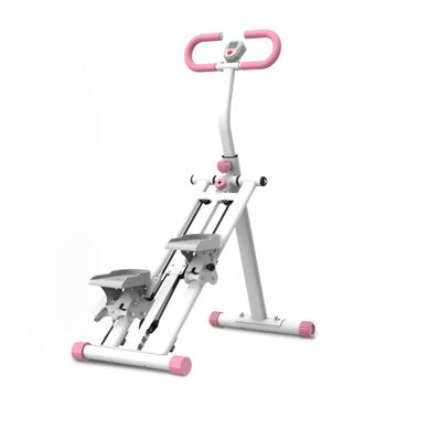 Stepper D’escalier Réglable Avec Résistance Pour Entraînement Complet à Domicile, Rose Stepper D’escalier Réglable Avec Résistance Pour Entraînement Complet à Domicile, Rose