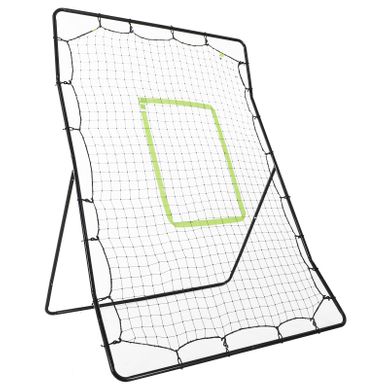Rebondisseur De Baseball Portable Avec Cadre Métallique Et Zone De Frappe 174x123x90 Cm Rebondisseur De Baseball Portable Avec Cadre Métallique Et Zone De Frappe 174x123x90 Cm