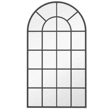 Miroir Mural Pour Couloir 110 X 62 Cm Avec Cadre Métal Noir Pour Salon Et Chambre Miroir Mural Pour Couloir 110 X 62 Cm Avec Cadre Métal Noir Pour Salon Et Chambre