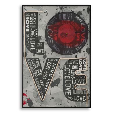 Tableau Love LED Avec Application 3d Acrylique – Style Urbain Et Pop Contemporain – 60x90 Cm Tableau Love LED Avec Application 3d Acrylique – Style Urbain Et Pop Contemporain – 60x90 Cm