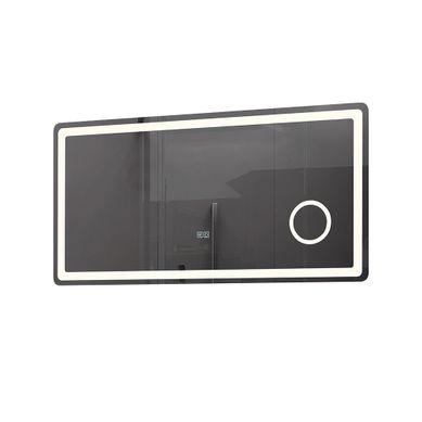 Miroir De Salle De Bain LED 110x60cm Anti Buée Et LED 3 Couleurs Rectangulaire Miroir De Salle De Bain LED 110x60cm Anti Buée Et LED 3 Couleurs Rectangulaire
