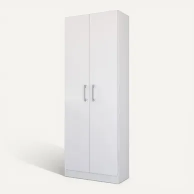 Armoire De Buanderie Et Cellier Blanche 5 Niches L 61 H 170 P 31.8 Cm Armoire De Buanderie Et Cellier Blanche 5 Niches L 61 H 170 P 31.8 Cm