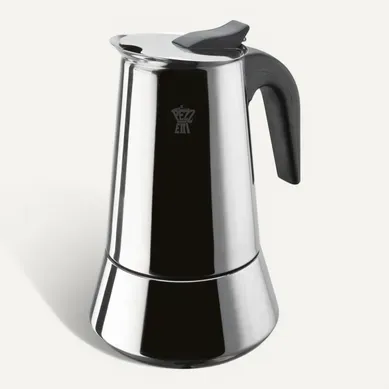 Cafetiere Italienne Steelexpress - Acier Inoxydable - 10 Tasses - Tous Feux Dont Induction - Argent Cafetiere Italienne Steelexpress - Acier Inoxydable - 10 Tasses - Tous Feux Dont Induction - Argent