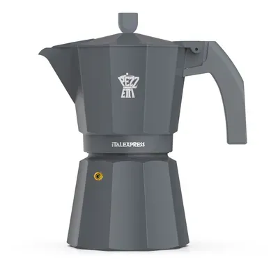 Cafetiere Italienne - Italexpress - Aluminium - 3 Tasses - Bleu Cafetiere Italienne - Italexpress - Aluminium - 3 Tasses - Bleu