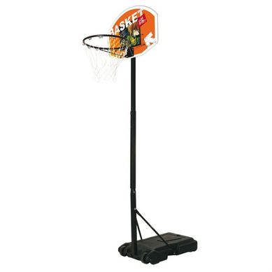 Panier De Basket Junior Réglable 165–205 Cm, Anneau D.46 Cm, Orange Panier De Basket Junior Réglable 165–205 Cm, Anneau D.46 Cm, Orange