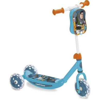 Trottinette 3 Roues Buzz L'éclair – Dès 2 Ans, Roues LED, Charge 20 Kg Trottinette 3 Roues Buzz L'éclair – Dès 2 Ans, Roues LED, Charge 20 Kg