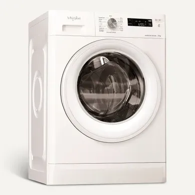 Lave-linge hublot WHIRLPOOL FFSP9269WFR 9kg Lave-linge hublot WHIRLPOOL FFSP9269WFR 9kg vue 3/4
