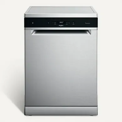 Lave-vaisselle WHIRLPOOL WFC3C34APX 14 couverts Inox vue de face