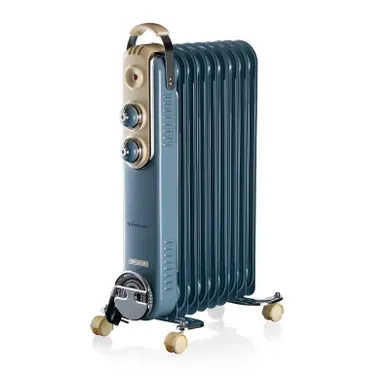 Radiateur À Huile – Chauffage Électrique 9 Segments - Modèle 838 Bleu Radiateur À Huile – Chauffage Électrique 9 Segments - Modèle 838 Bleu