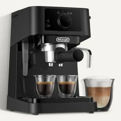 Expresso DE LONGHI EC230.BK 1100W Noir Expresso DE LONGHI EC230.BK 1100W Noir vue de face