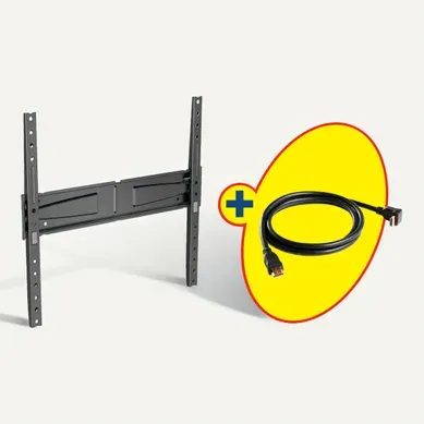 Support mural MELICONI PACK VESA 400 FIXE Support mural MELICONI PACK VESA 400 FIXE vue de face
