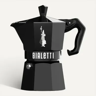 Cafetière Italienne 3 Tasses Noir 0009065