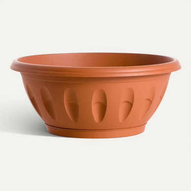 Pot De Fleurs - Alba - D 35 Cm - Terracotta