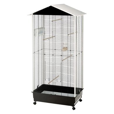 Cage À Oiseaux Et Volière Avec Toit Nota Plastique 56115423 Cage À Oiseaux Et Volière Avec Toit Nota Plastique 56115423
