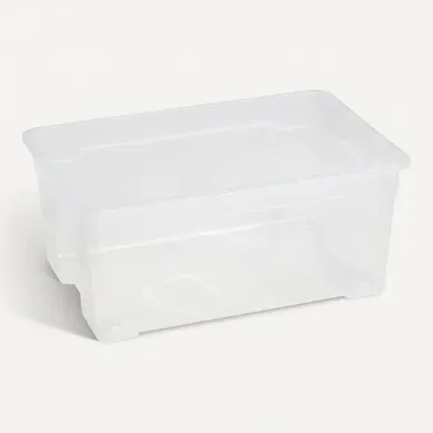 Boîte 45L R-BOX Transparent Boîte 45L R-BOX Transparent vue 3/4