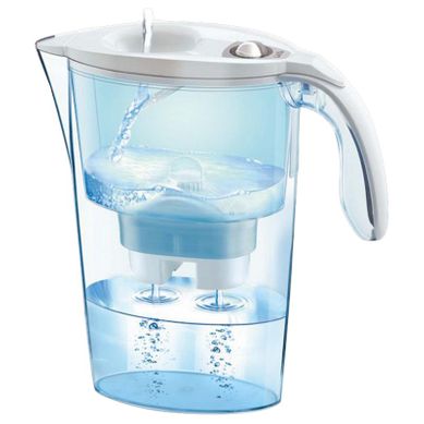 Carafe Filtrante Blanc Stream Line Mécanique - J458h Carafe Filtrante Blanc Stream Line Mécanique - J458h