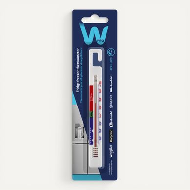 Thermomètre pour réfrigérateur WPRO et congélateur Thermomètre pour réfrigérateur WPRO et congélateur vue de face