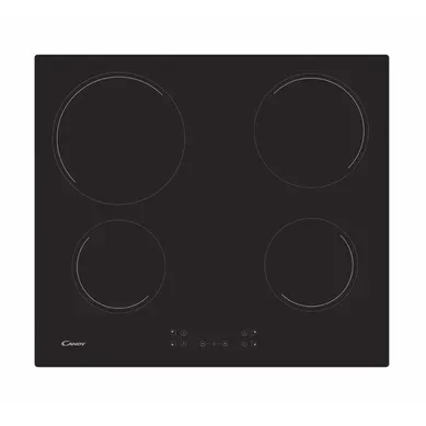Plaque Vitrocéramique Encastrable 59 Cm 4 Zones Noire, Commandes Tactiles Plaque Vitrocéramique Encastrable 59 Cm 4 Zones Noire, Commandes Tactiles