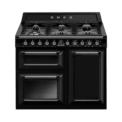 piano de cuisson SMEG TR103BL vue de face