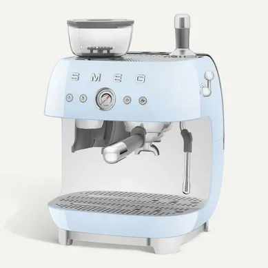 Machine À Expresso Avec Broyeur 20 Bars Bleu Egf03pbeu Machine À Expresso Avec Broyeur 20 Bars Bleu Egf03pbeu
