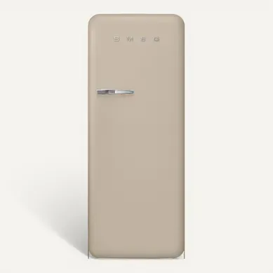 Réfrigérateur 1 porte SMEG FAB28RDPP6 270L Beige poudré Réfrigérateur 1 porte SMEG FAB28RDPP6 270L Beige poudré vue de face