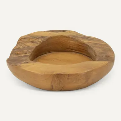 Vide-poche En Bois "erusi" 20cm Naturel