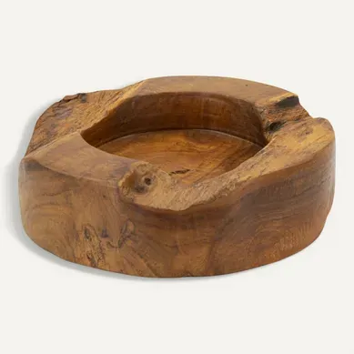 Vide-poche En Bois "erusi Plus" 21cm Naturel