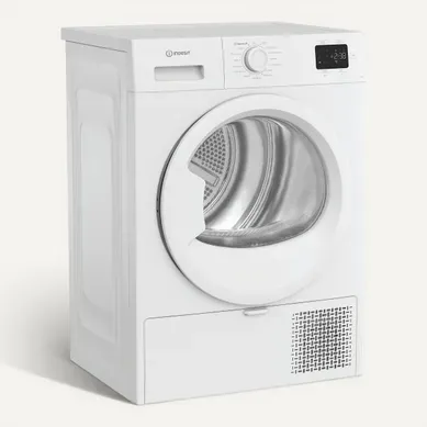 Séche-linge hublot INDESIT CYSD82DWWFR 8kg Blanc Séche-linge hublot INDESIT CYSD82DWWFR 8kg Blanc vue 3/4