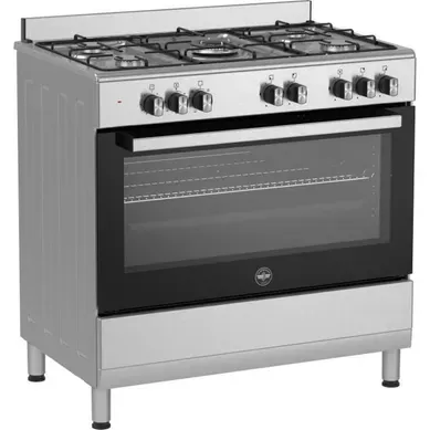 Cuisinière Gaz 90 Cm Inox 5 Foyers + Four électrique 95 L Sel925mx Cuisinière Gaz 90 Cm Inox 5 Foyers + Four électrique 95 L Sel925mx