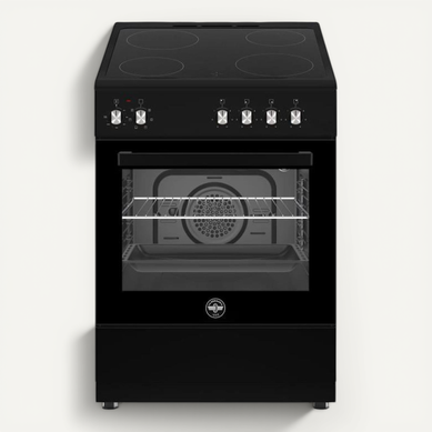 Cuisinière Vitrocéramique 60 Cm Cd2vn 4 Foyers Noir Four 60 L Multifonction Cuisinière Vitrocéramique 60 Cm Cd2vn 4 Foyers Noir Four 60 L Multifonction