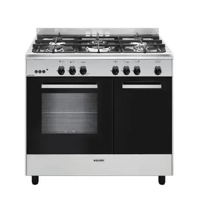 Cuisinière butanette GLEM GA960PCGIX vue de face