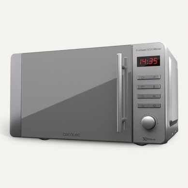 Micro-ondes Pose Libre 32 L 900 W Digital 45 Programmes Argent