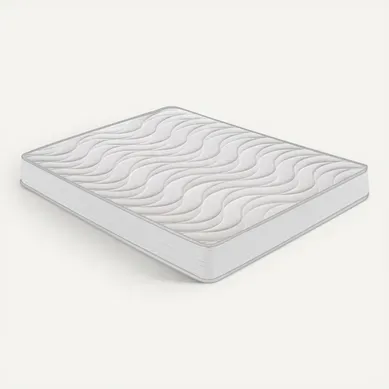 Matelas Mousse 140x200 CLEOLUX - Epaisseur 20 Cm - Réversible - Côté Été/hiver