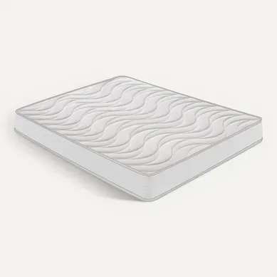 Matelas Mousse 160x200 CLEOLUX - Epaisseur 20 Cm - Réversible - Côté Été/hiver