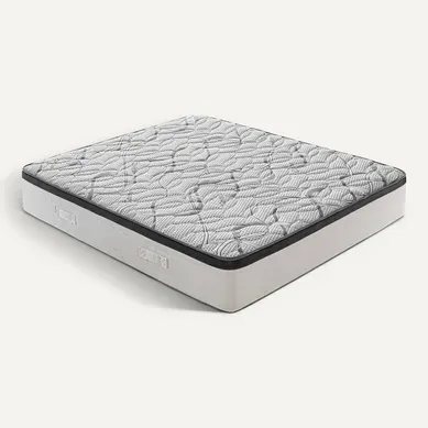 Matelas Mousse  140x200 Cm Deluxe - Epaisseur 20 Cm - Réversible - Côté Été/hiver